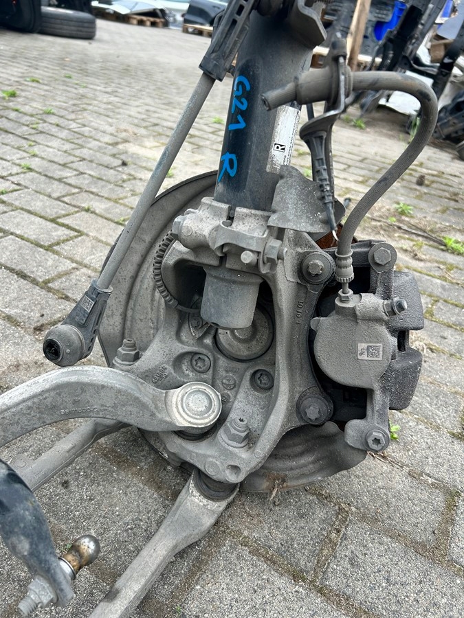 фото №6, Bmw 3 g20 g21 2.0d поворотный кулак правая перед амортизатор амортизационная стойка rwd рычаги