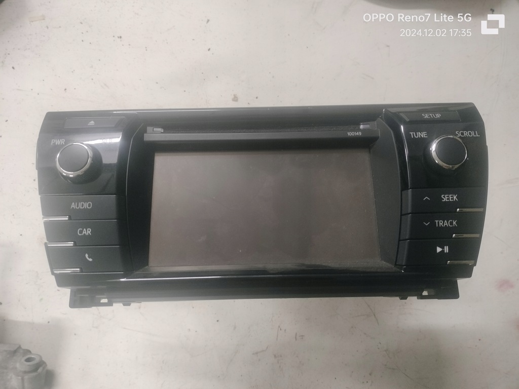 фото №1, Радіо навігація toyota auris e18 радіопрогравач 86140-02050