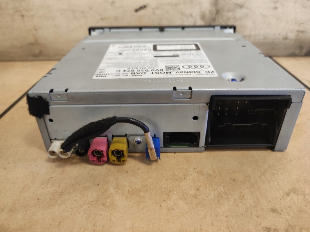 фото №6, Зчитувач карта навігації audi rs3 8v