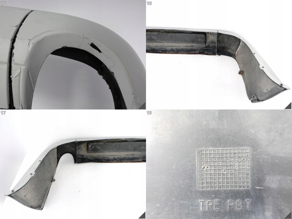 фото №11, Porsche 911 964 carrera 2 / 4 / targa 89-94 бампер задняя + защита тепловые