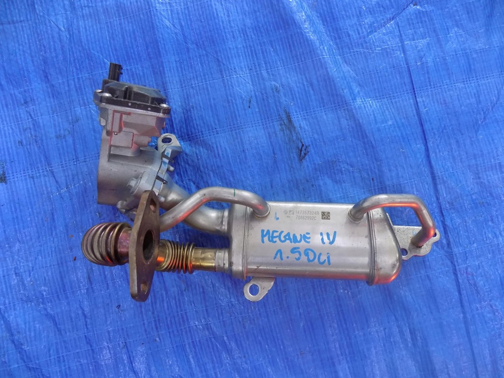 фото №1, Радіатор вихлопних газів клапан egr megane iv 1,5 dci