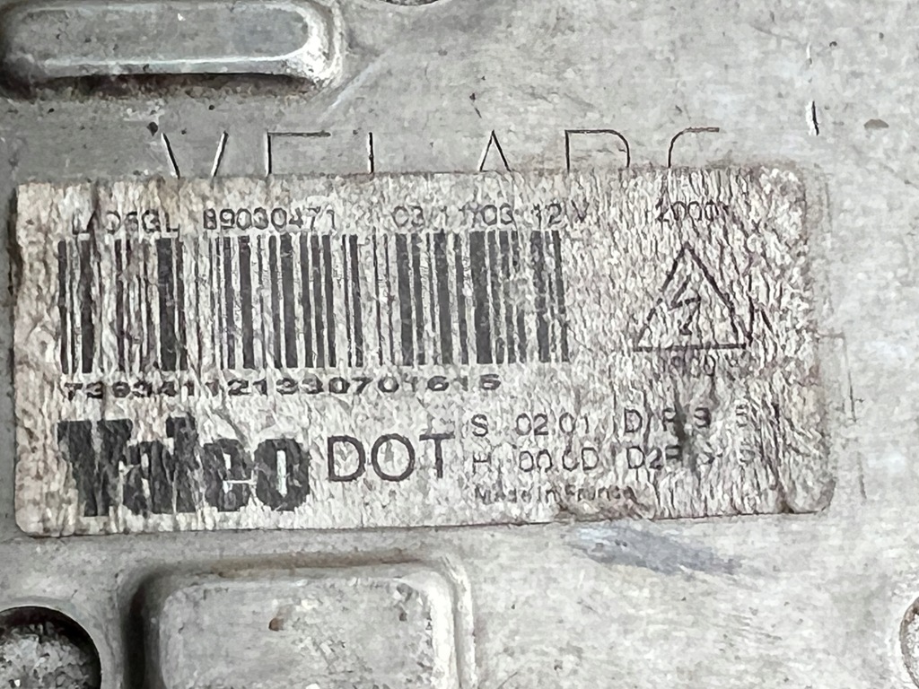 фото №4, Peugeot renault преобразователь лампы 73160087j