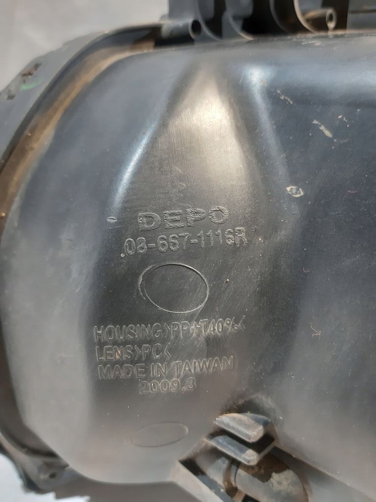 фото №14, Лампа правая перед передняя depo eu alfa romeo 159 h7/h7 линза