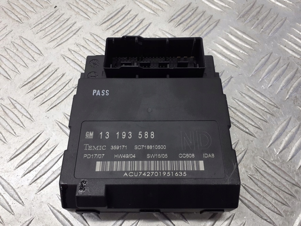 фото №1, Модуль комфорту opel signum 13193588