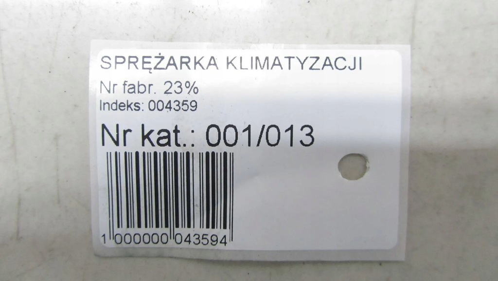 фото №6, Nissan x-trail t31 2.0 компрессор klimatzyzacji 92600-1da0a