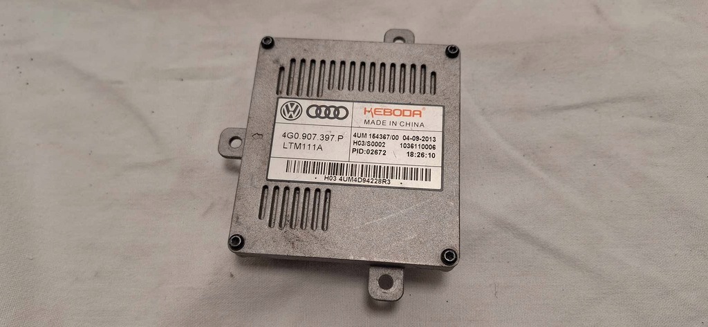фото №1, Перетворювач модуль led audi ксенон 4g0907397p