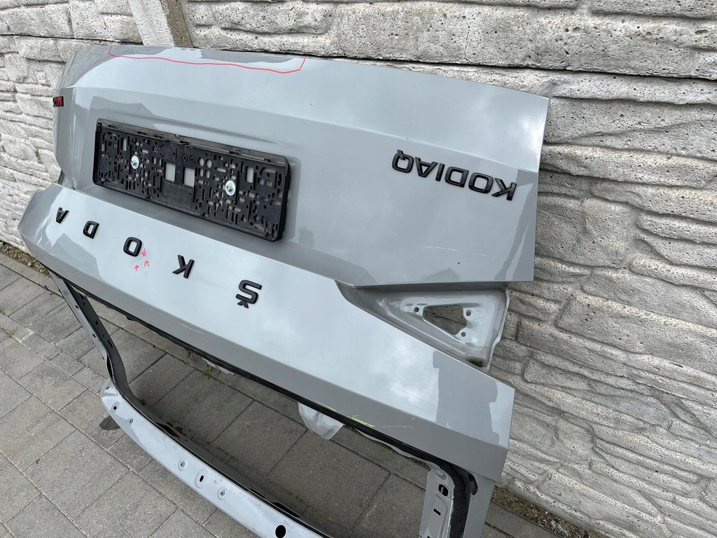 фото №9, Крышка багажника крышка skoda kodiaq lift 2019 - 2024