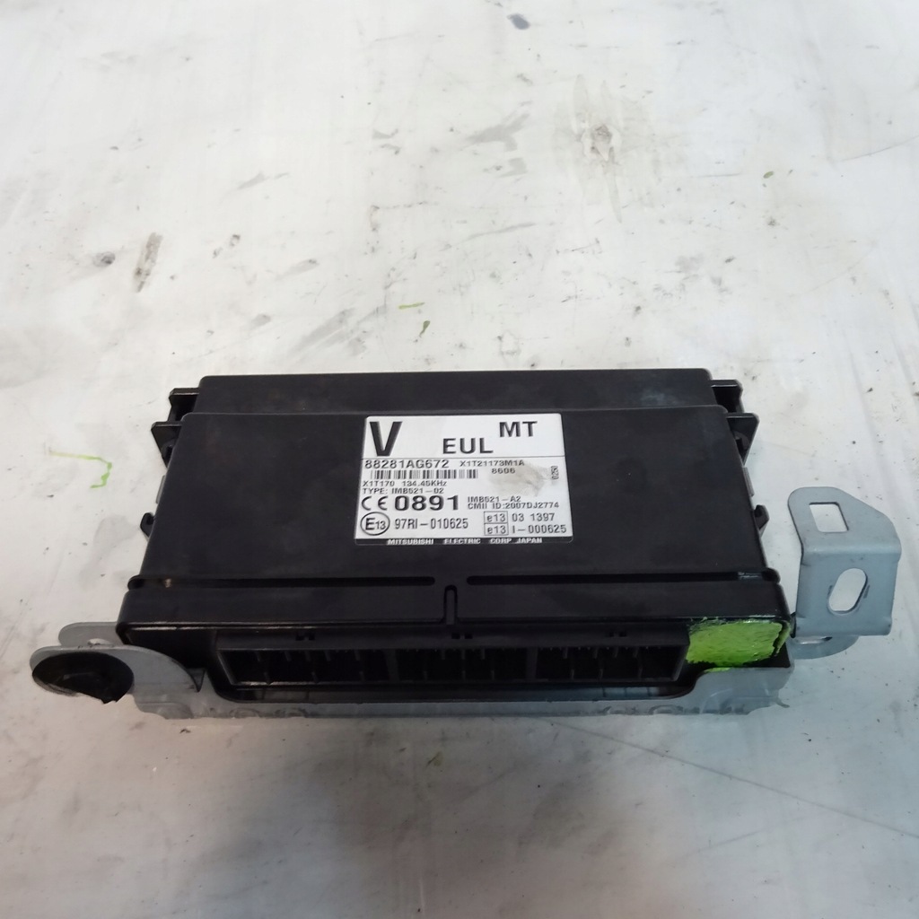 фото №1, Subaru legacy модуль ecu 88281ag672