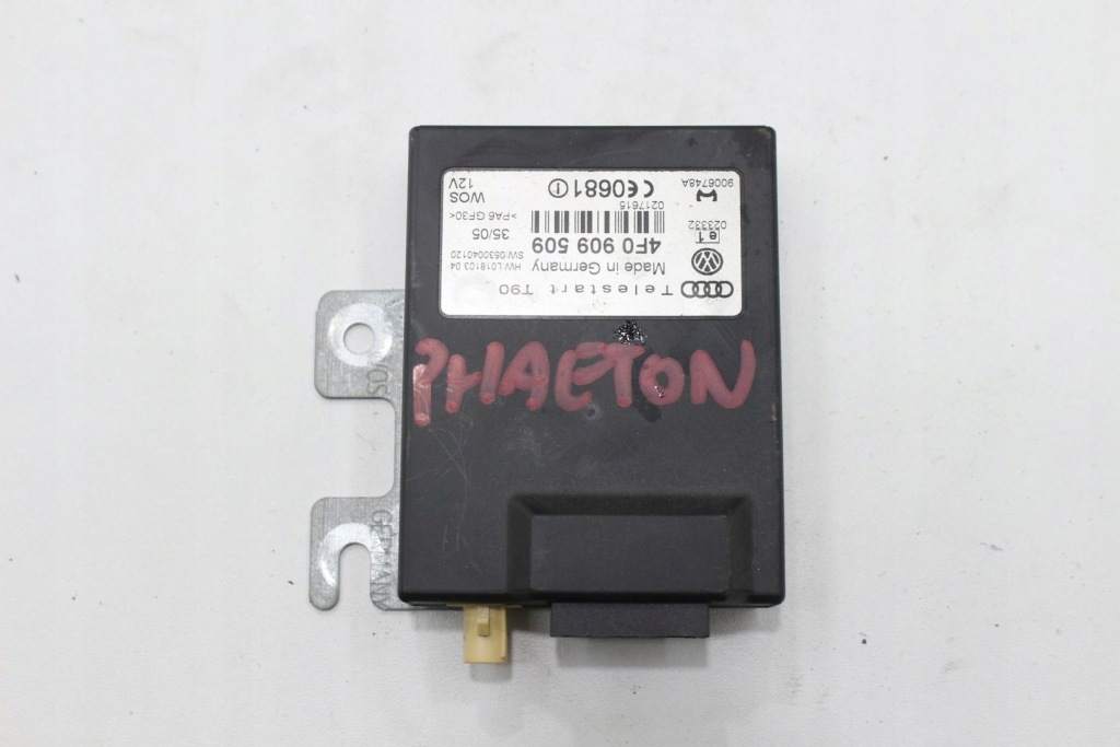 фото №4, Модуль блок керування webasto 4f0909509 vw phaeton