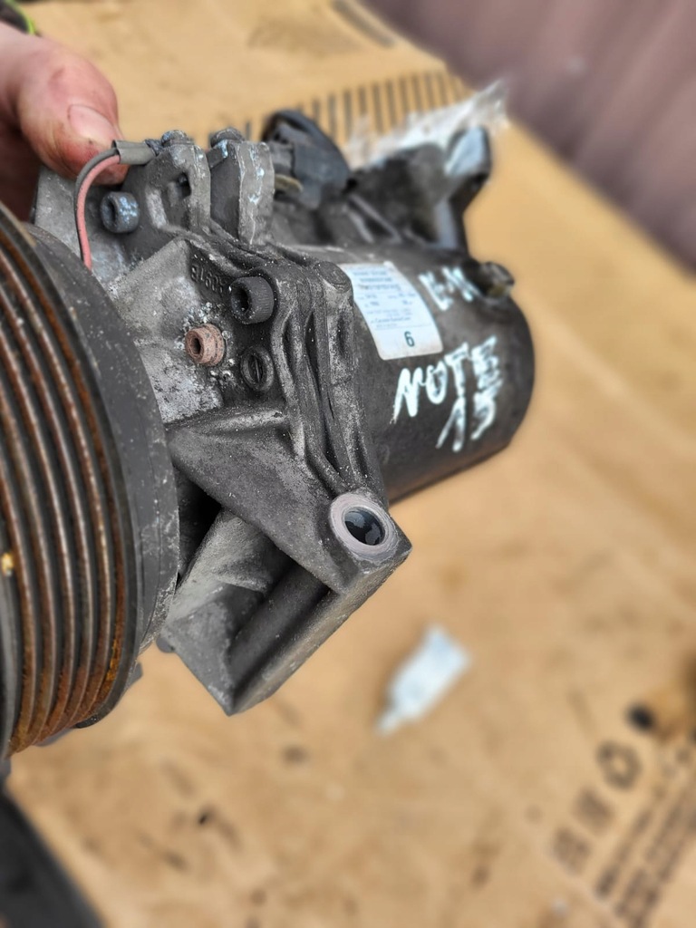 фото №5, Nissan note e12 1.5 dci komporesor кондиционера 92600 3vc68