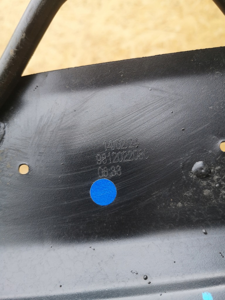 фото №6, Toyota proace кронштейн корзина колеса запасного 9812022080