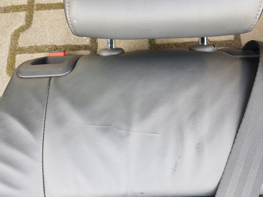 фото №9, Audi a3 8p 04-12r сидіння шкіряний заднє сидіння 5d sportback