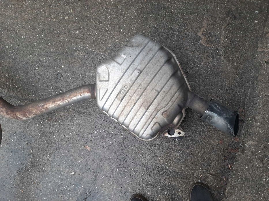 фото №6, Вихлоп гасник подвійний audi a6 c7 a7 4g 3.0t 3.0 tfsi quattro