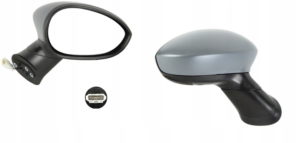 фото №1, Зеркало правое ele fiat linea punto evo grande 05-