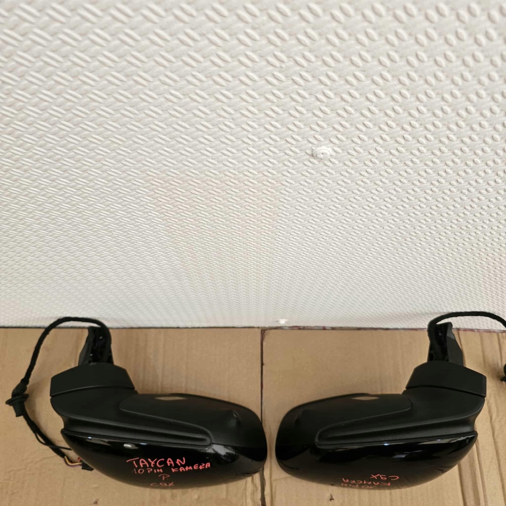 фото №6, Porsche taycan 9j1 зеркало наружное левая правое 10 pin камера c9x eu
