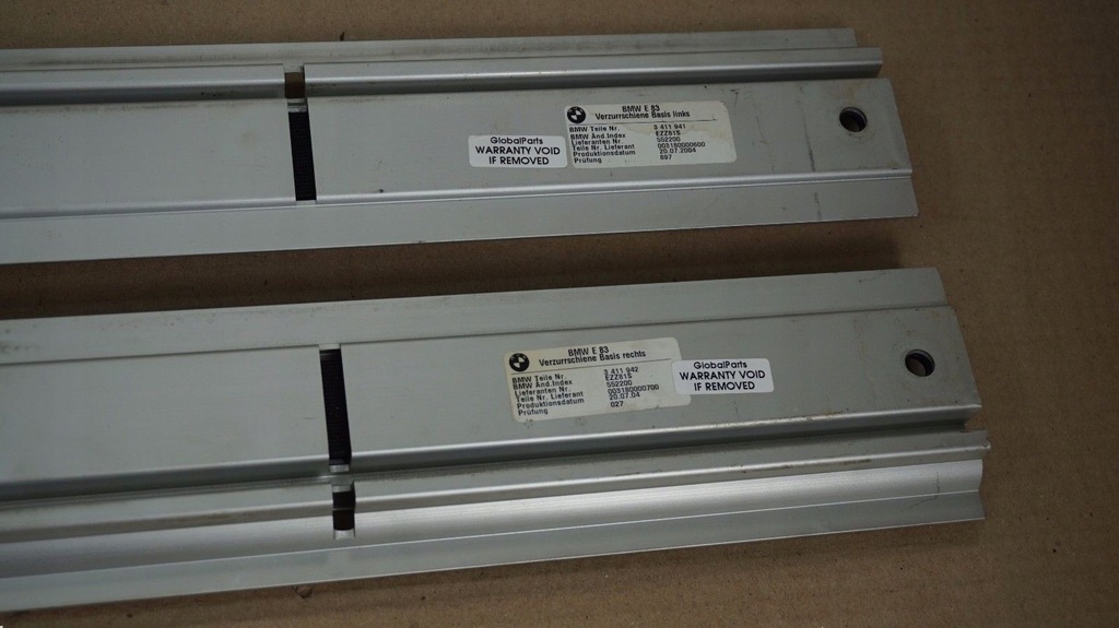 фото №10, Bmw e83 x3 напрямна багажника молдинг ліва