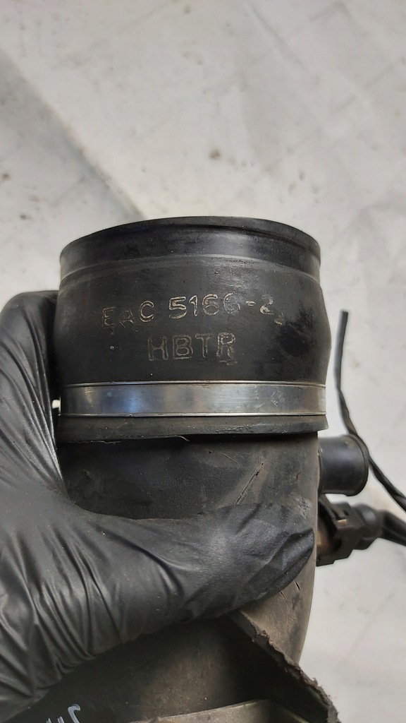 фото №7, Труба воздухозаборник шланг воздуха jaguar xj eac5166-2 оригинальный номер