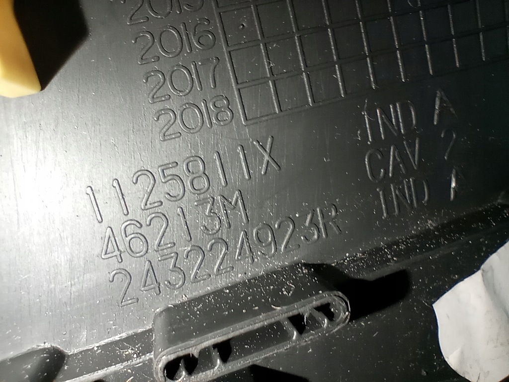 фото №9, Dacia sandero ii защита панели консоли левая europa 243224923r europa