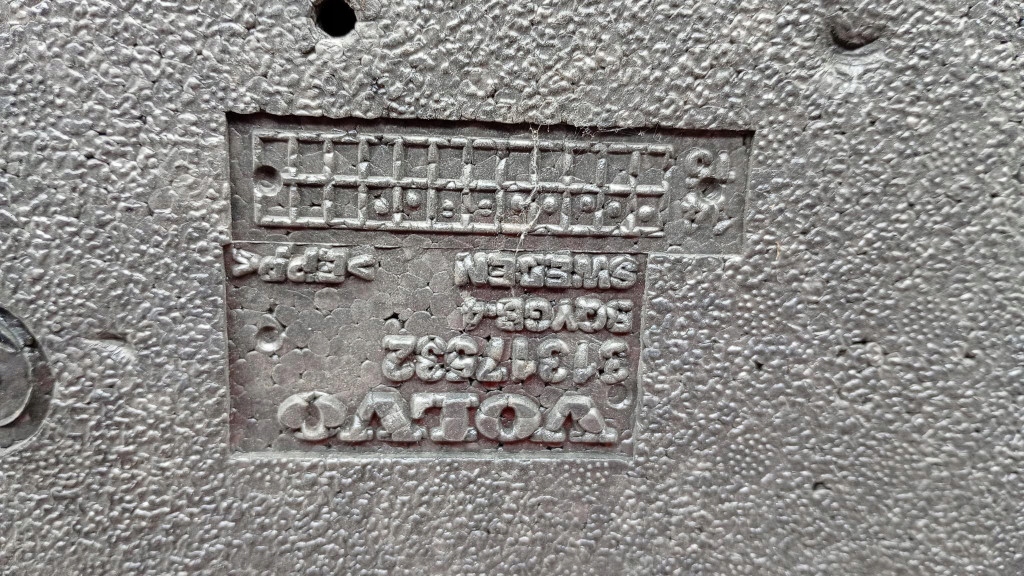 фото №6, Пінополістирол вкладиш колеса запасного volvo v40 ii 31317532