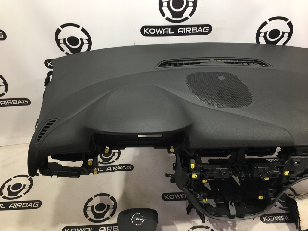 фото №3, Opel corsa e малий радіо панель приладів консоль подушка безпеки подушки безпеки ремені оригінал