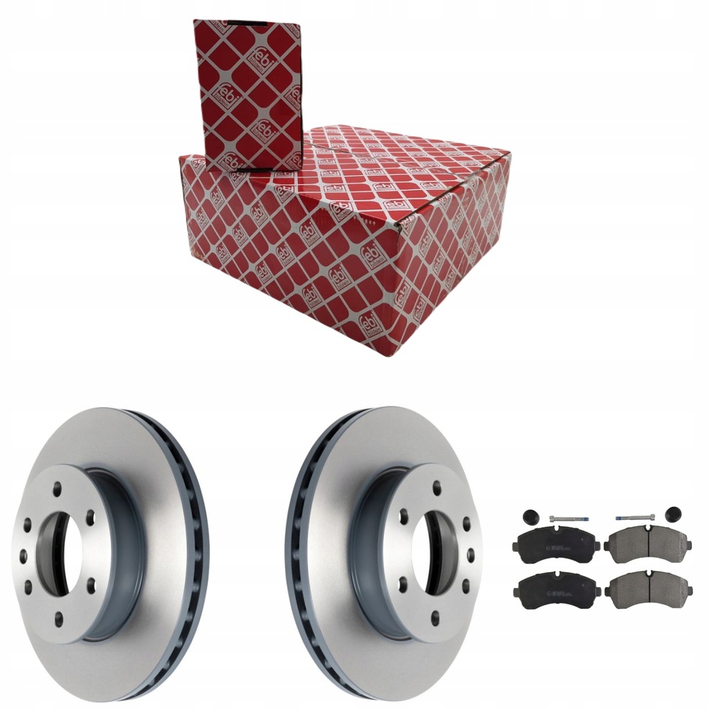 фото №1, Тормозные диски тормозные + тормозные колодки перед mercedes sprinter vw crafter 30-50 2006-