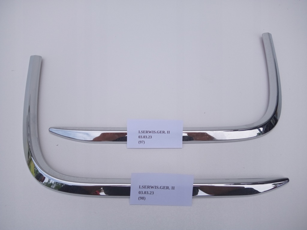 фото №2, Молдинг рамка протитуманної фари права ліва infiniti q30