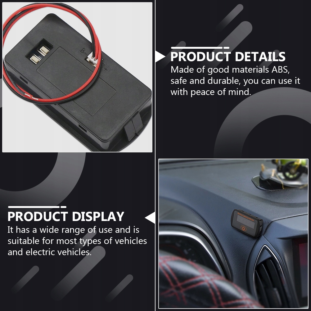 фото №3, Монітор акумулятора цифровий тестер акумулятор