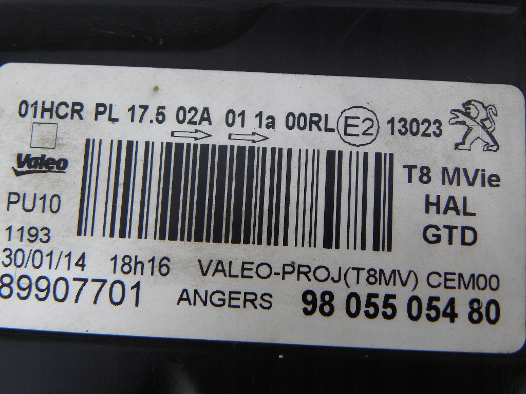 фото №6, Peugeot 5008 lift капот бампер лампы левая правая