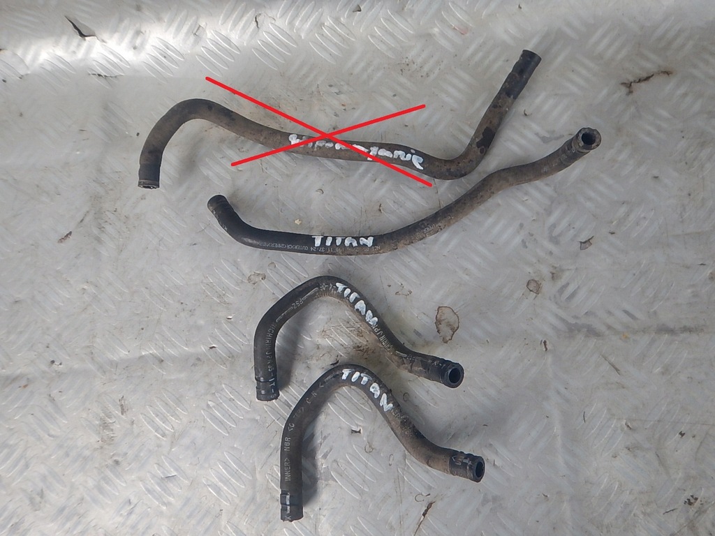 фото №1, Nissan titan armada 04- 5.6 шланг wąż трубка