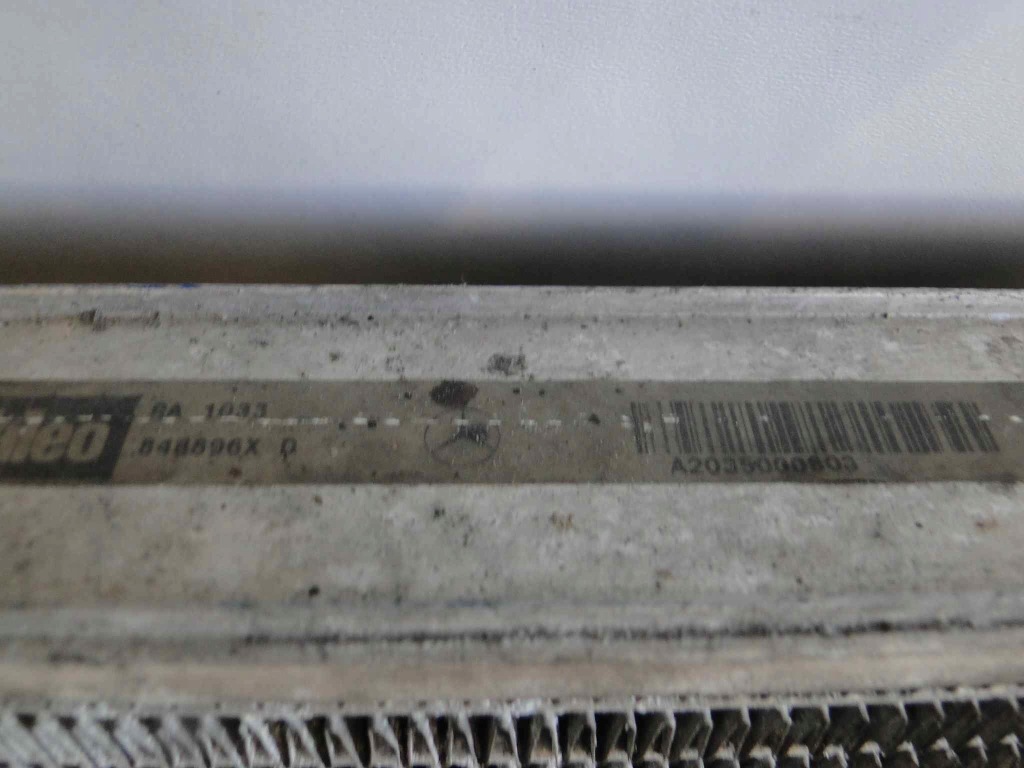 Mercedes c klasa w203 203 радиатор воды Недорого