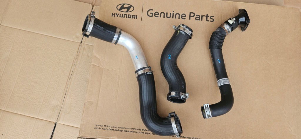 фото №1, Hyundai tucson kia sportage iv 2,0 crdi труба інтеркулер 282632f650