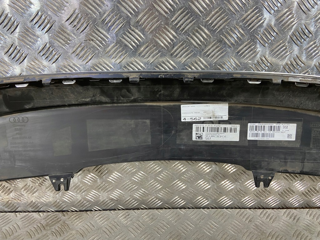 фото №11, Спойлер бампера заднього audi a4 b9 lift s-line