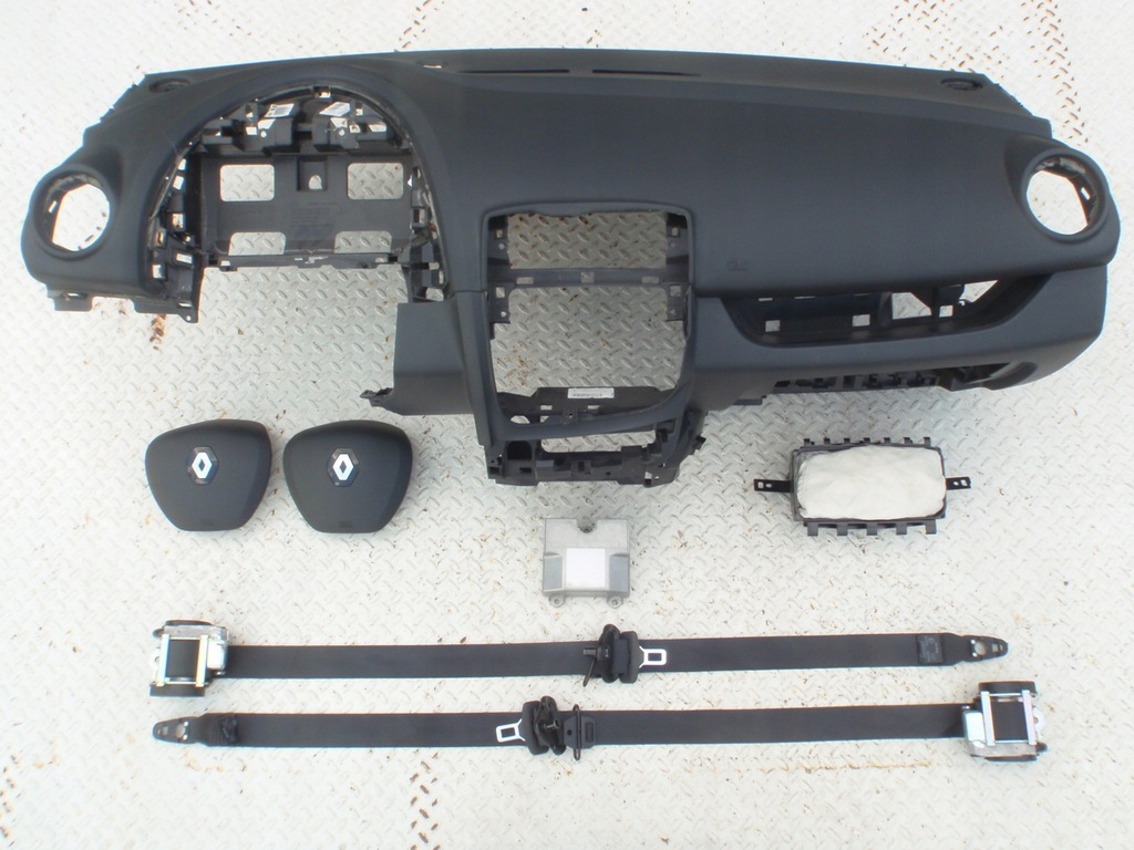 фото №1, Renault clio iv 4 панель приладів панель приладів консоль подушки безпеки pas