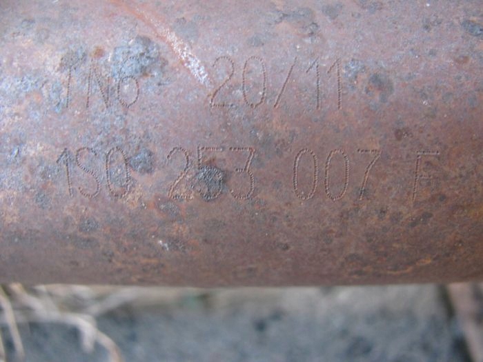 фото №6, Vw up труба выхлоп гаситель 1s0253411