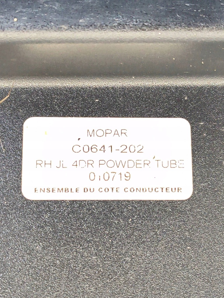 фото №12, Jeep wrangler jl 18- порог подножка подножка правая 5d p