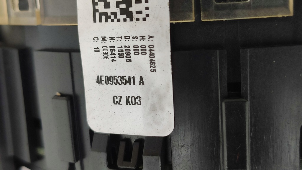 фото №6, Audi a6 c6 перемикач комбінований перемикачі комплект 4f0953549a 4e0953503b