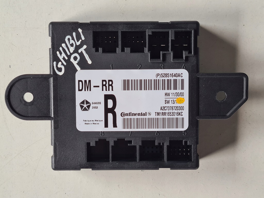 фото №1, Модуль дверь правый задняя задний maserati ghibli m157 13-