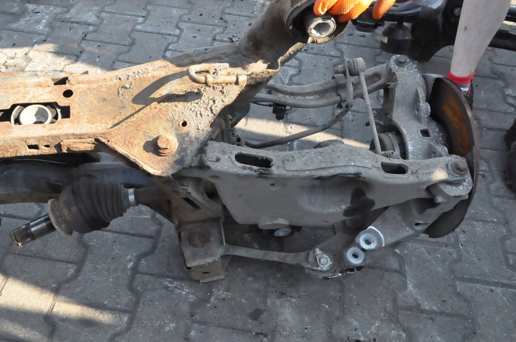 фото №12, Jaguar xf ii 2015- 2.0d 120kw 163km подвеска балка задняя