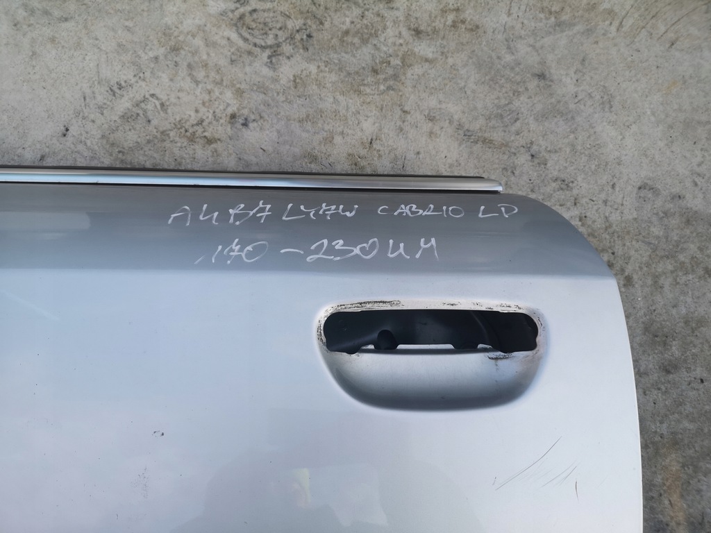 фото №8, Двері лівий перед audi a4 b7 cabrio ly7w