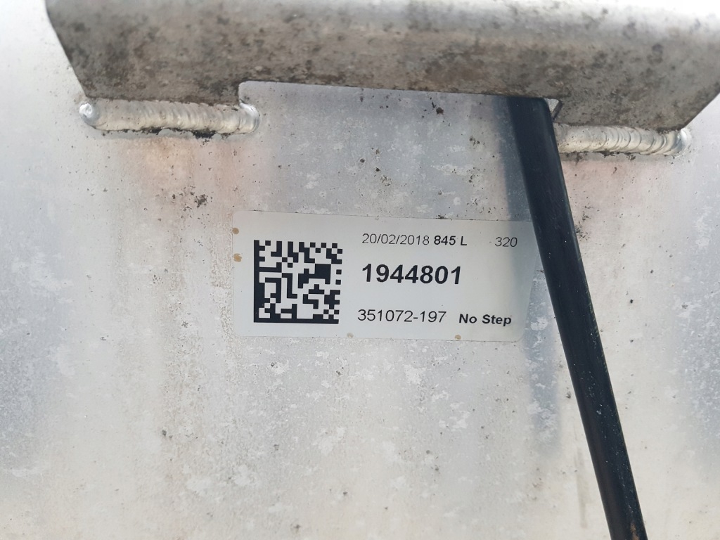 Бак топлива kompletny 845l. daf xf 106 , cf euro 6 230x68x63 cm 1944801 Недорого