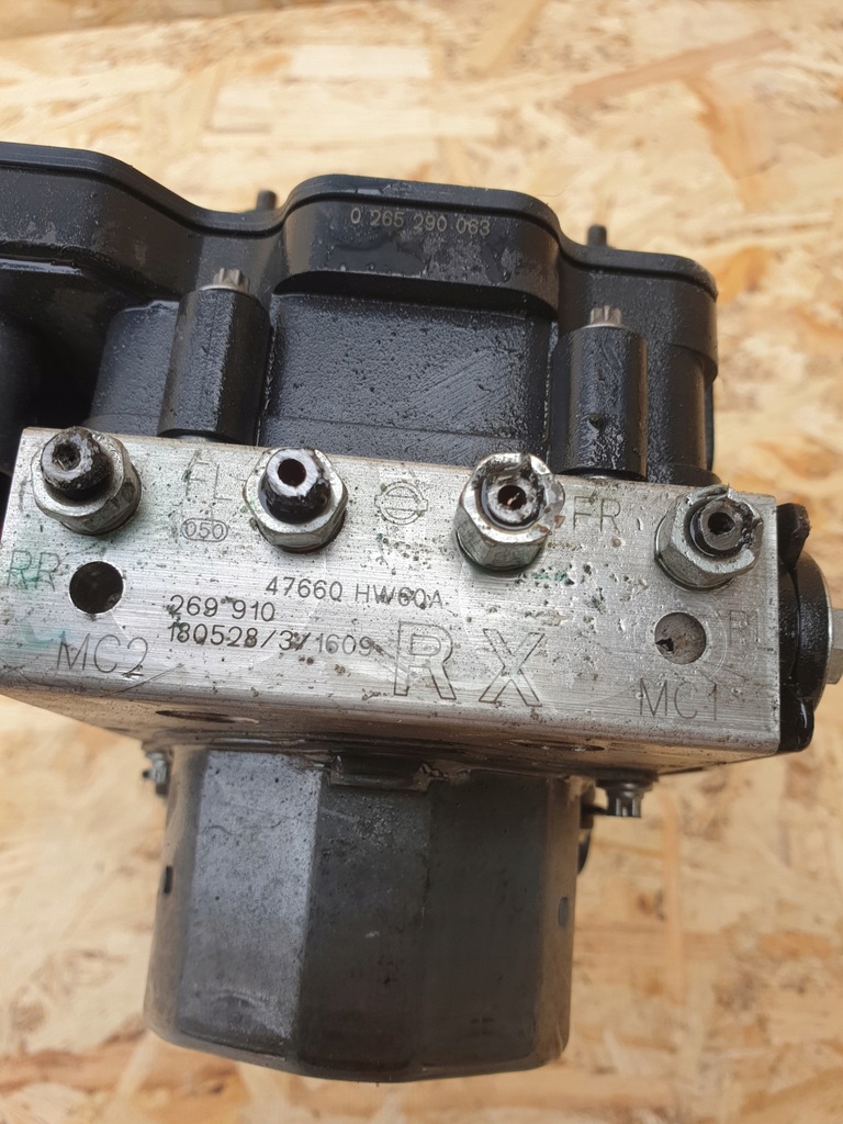 фото №6, Nissan qashqai j11 насос abs 47660 hw60a