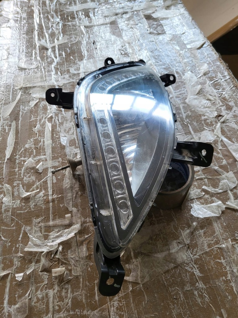 фото №4, Hyundai i20 lift протитуманна фара drl правий оригінал