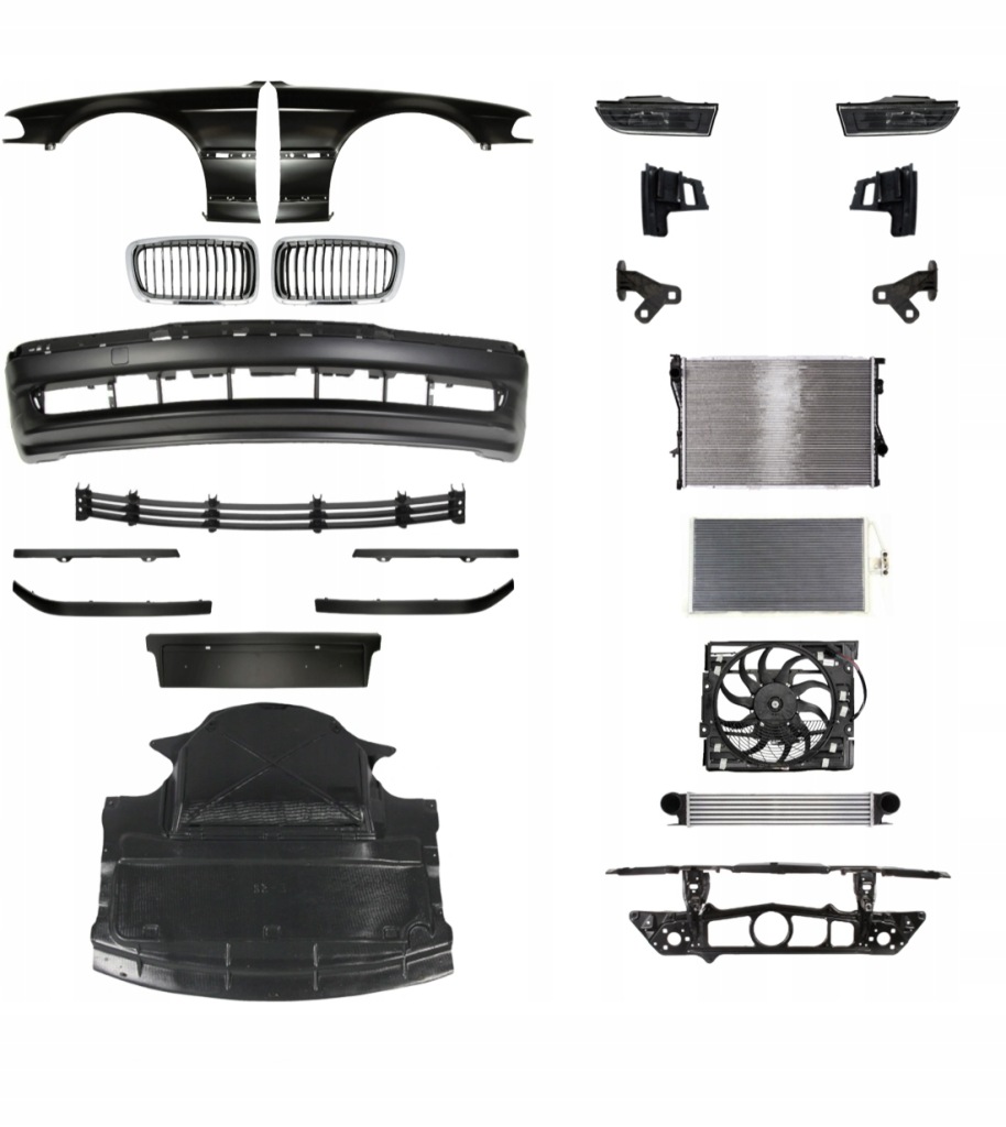 фото №1, Bmw 7 e38 94-98 бампер pas крыло