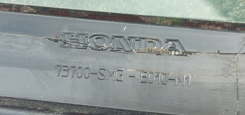 Спойлер стекло крышки багажника задняя honda civic viii 06-11 hb 3d 5d + стоп Оригинал