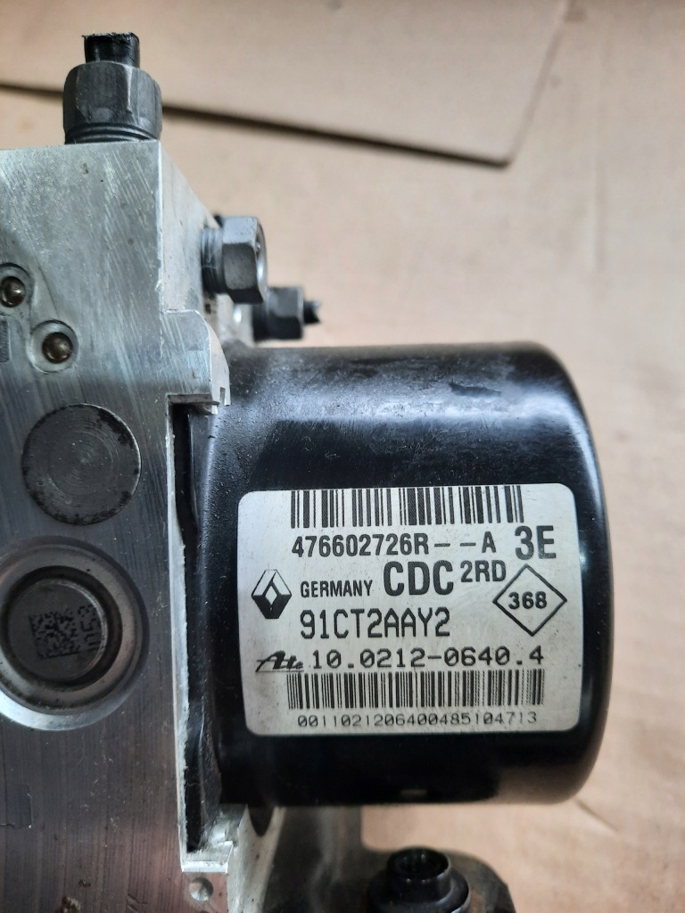 фото №7, Насос гальмівна abs renault laguna iii 476602726r