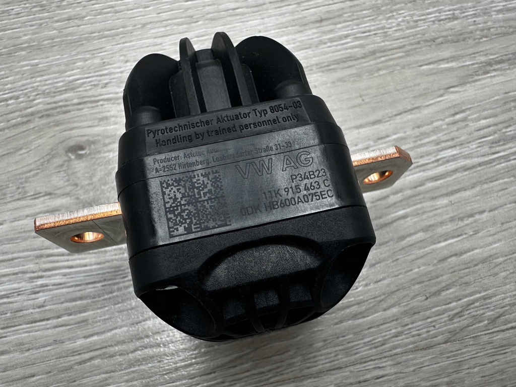 фото №5, Vw id3 id4 id buzz e tron предохранитель pyro fuse