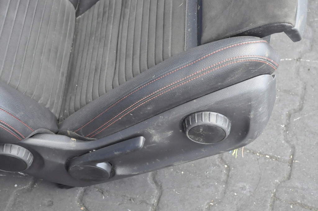 фото №8, Mercedes w117 сидіння заднє сидіння обшивки шкіра