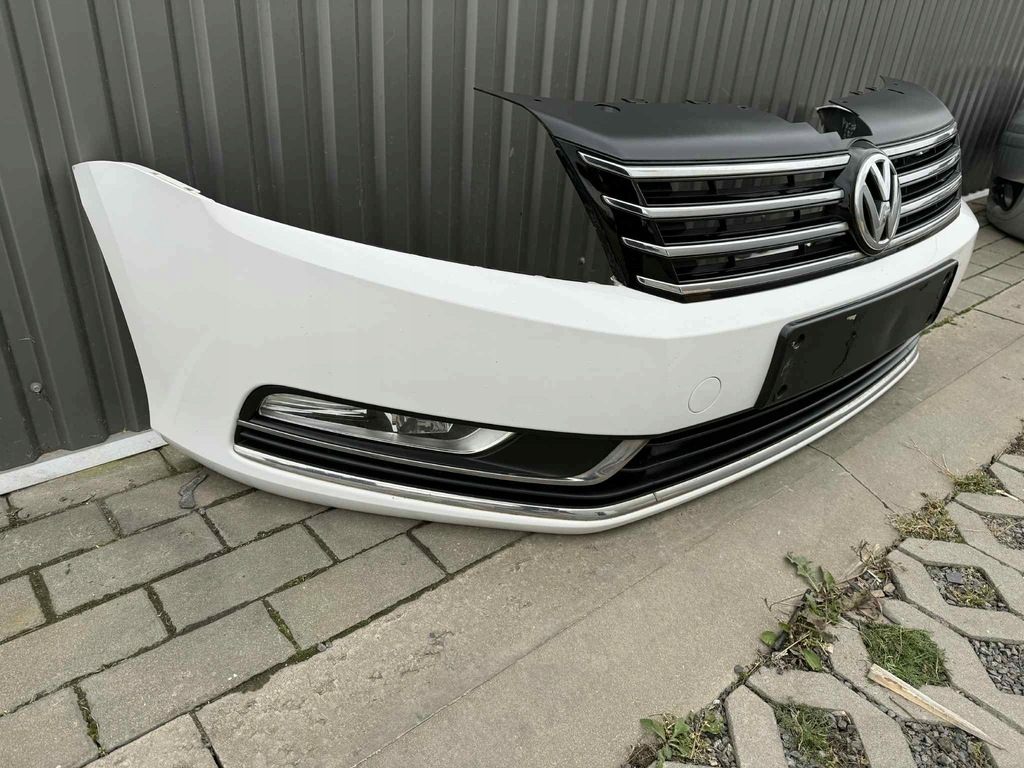 фото №7, Vw passat b7 бампер перед передній kompletny lb9a 10-15