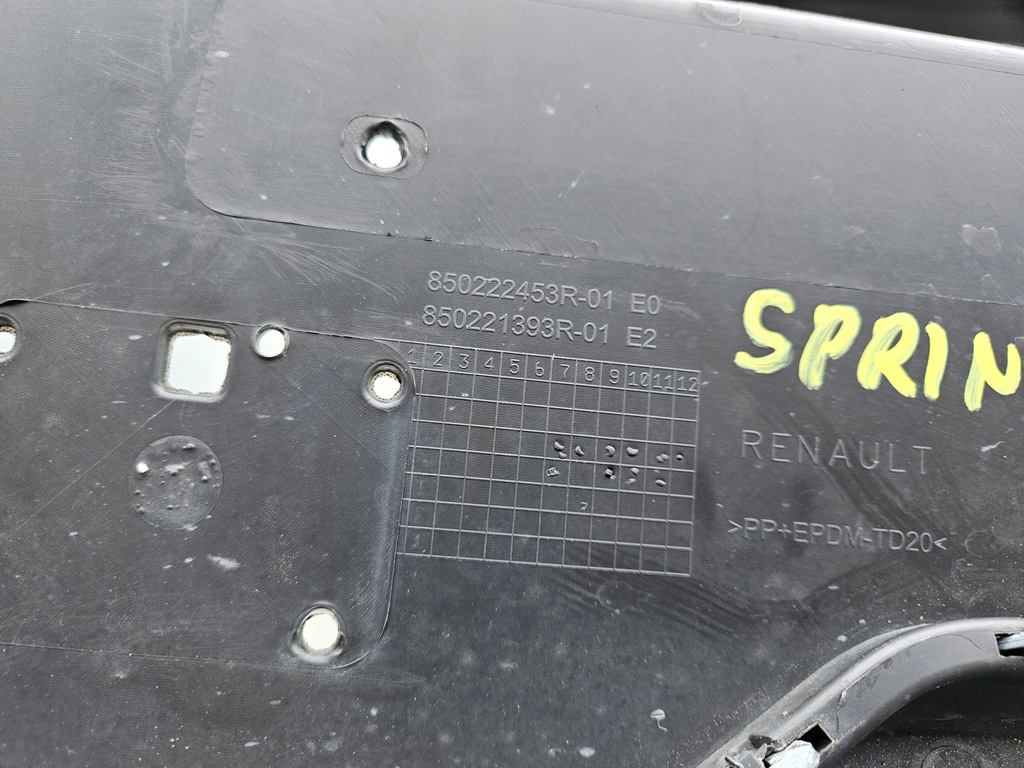 фото №7, Dacia spring бампер задня задній