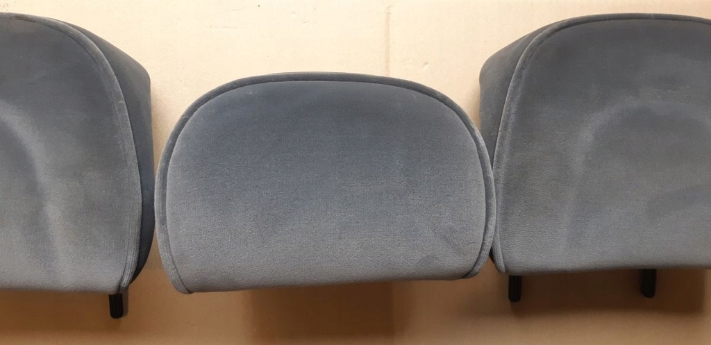 фото №7, Підголівники задні peugeot 407 kombi i sedan сірі велюрові